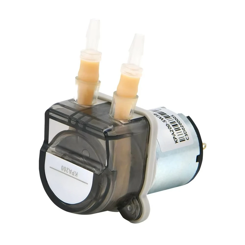 

KPA200 140-220ml/min 12V 24V Brush Brushless 3 Rollers New Style Peristaltic Pump
