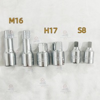 For VW Audi Transmission Gearbox Oil Bottom Drain Screw Wrench M16 H17 S8 Car Repair Tool