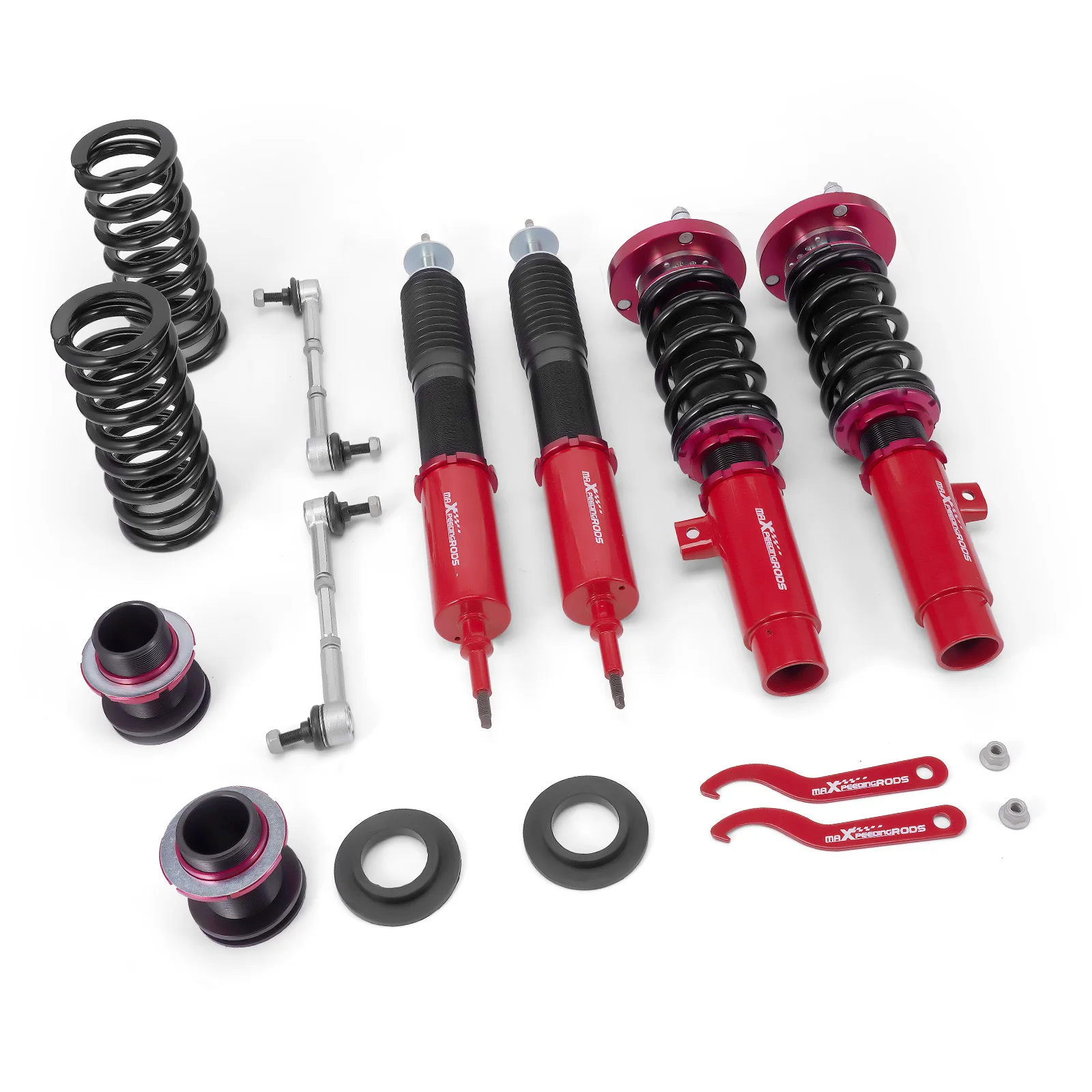 

Комплект койловеров MaXpeedingrods с 24-позиционной регулировкой демпфирования для BMW E90 E91 E92 E93 RWD 06-13