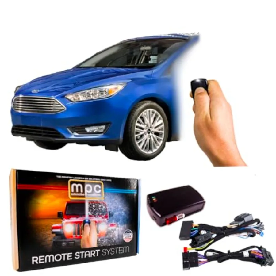 Sistema de arranque remoto activado por control remoto de fábrica MPC para Ford Focus 20162018 con función KeytoStart Compatible con motor de gasolina Pl
