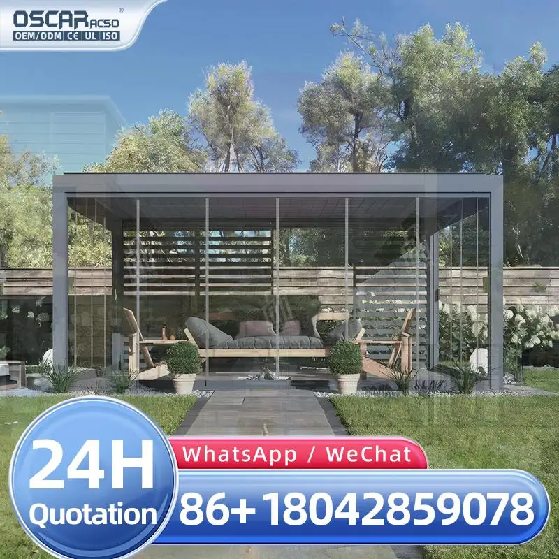 

16x16 футов настенный светильник для создания идеального укрытия для патио на заднем дворе, открытый оазис, беседка для сада, террасы, балкона, беседки