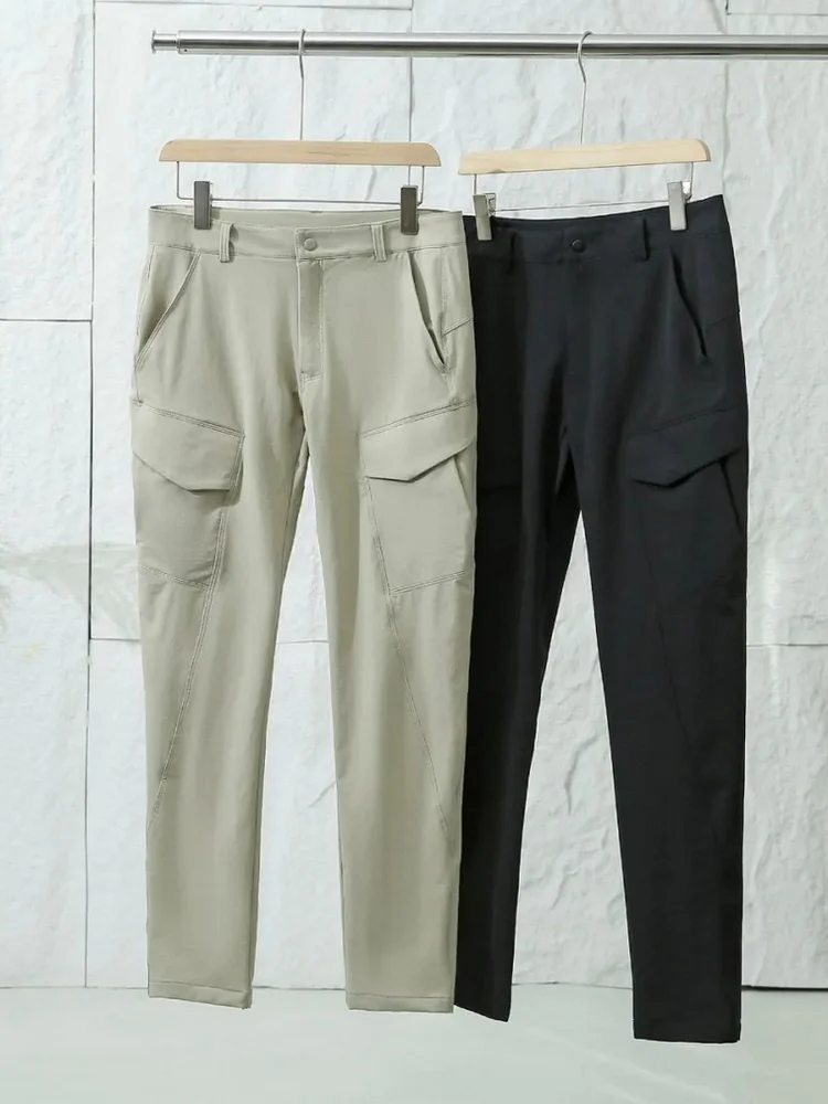

Новые усовершенствованные водонепроницаемые быстросохнущие рабочие брюки для активного отдыха, свободного прямого кроя, спортивные повседневные штаны для мужчин