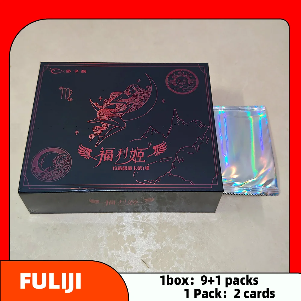 Goddess Story Fuliji Booster Box Waifu Collection Cards CCG Anime Girl Party Swimsuit Bikini Feast Child Kids Toy And Hobby Gift