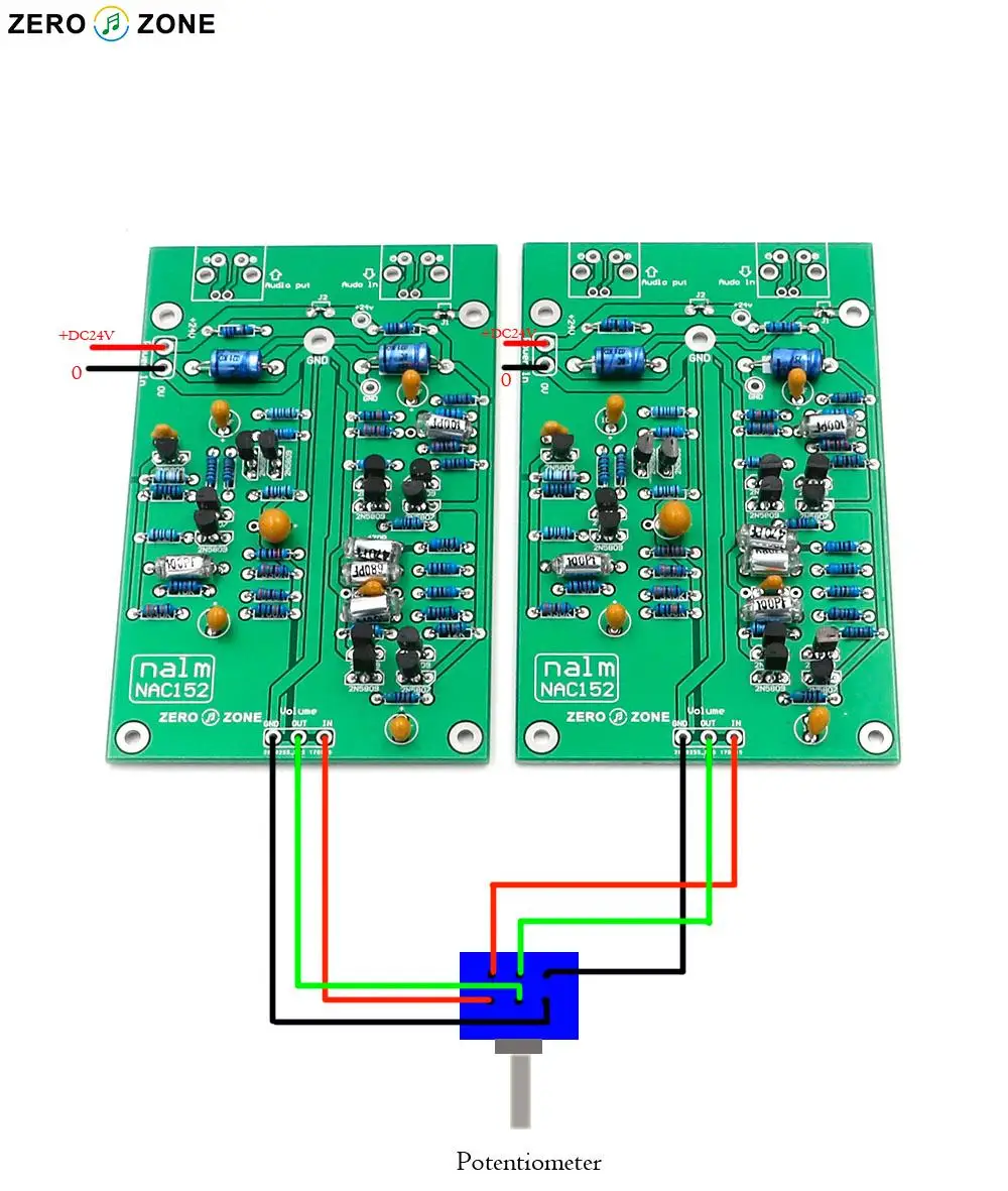 NAC152 przedwzmacniacz ployty/zestaw/podstawa Pcb na przedwzmacniaczu NAIM NAC152XS/napiëcie pracy: DC24V