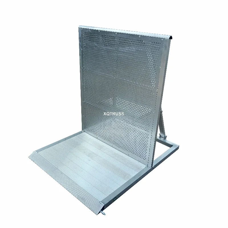 

【Best-selling】Concert Stage Crowd Barrier: Ramp-Style Foot Prevents Spectator Trips
