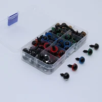 100pcs 5/6//7/8/9/10/12/14/18/20mm Plastic Safety Eyes For Toys Diy Mix Size Crochet Animal Eye For Doll toys Accessories 6