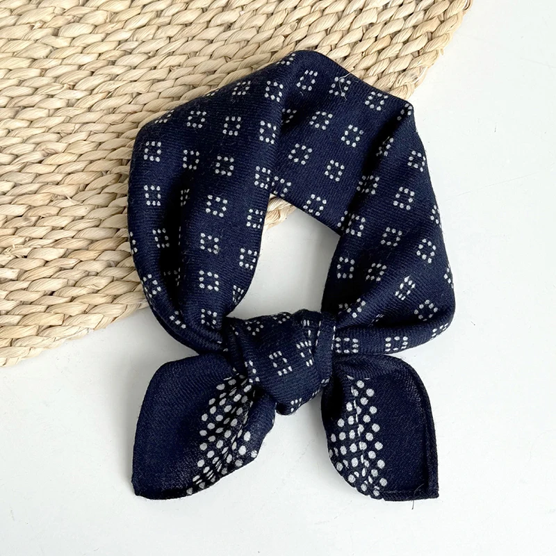 

Scarf Wool Women Square Head Neck Wrap Breathable Sun Protecion Accessory For Summer Beach Spring Holiday Luxury
