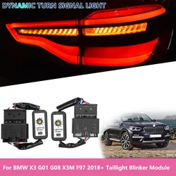 Car Dynamic Turn Signal Indicator LED Taillight Add-On Module Cable Wire Harness For BMW X3 G01 G08 X3M 2018+ Taillight Blinker