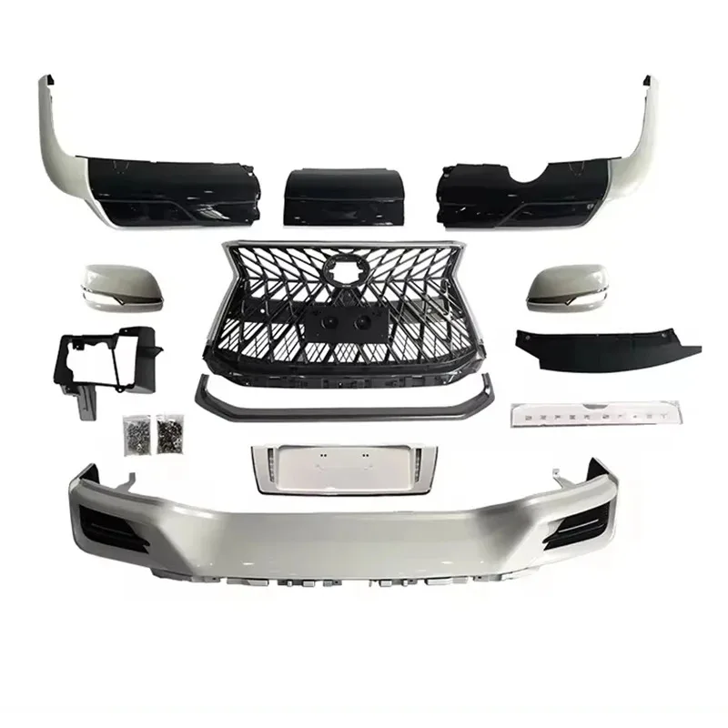 

Facelift Upgr Bodykit for LX570 2016-2019 Body Kit Car Front Grill Front Bumper Lip Front Face