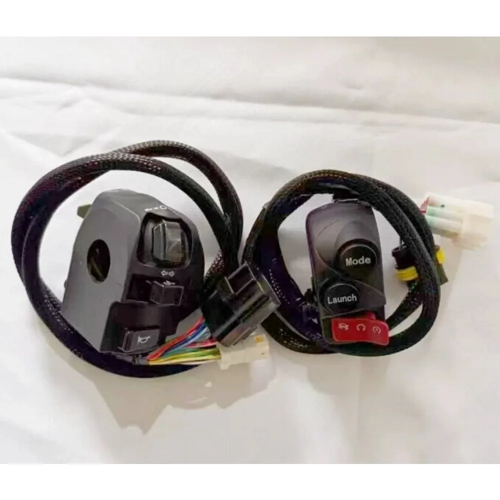 40500PAD0001 40600PAD0001 for QJMOTOR Sai921 QJ900GS-8D Left Right Combination Headlight Horn Turn Signal Ignition Switch