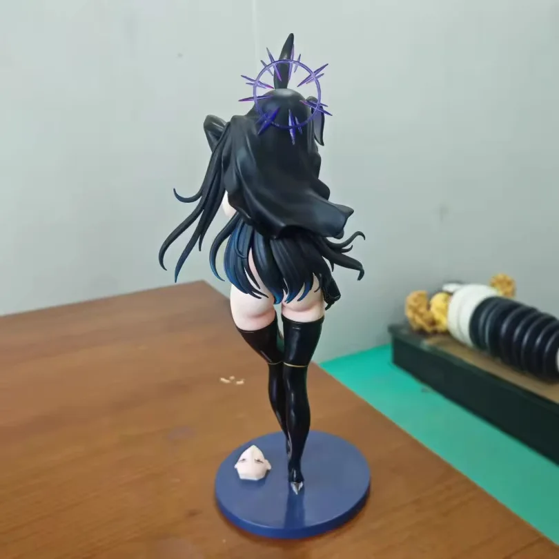 32 cm Nero Suora Figura Ragazze Sexy Figure Bunny Girl Figurine Pvc Versione di alta qualità Modello Decora Statua Modello Regali di compleanno