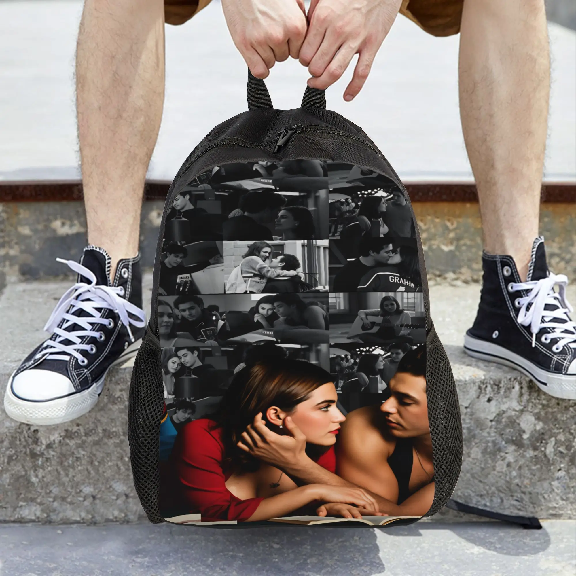 

Garrett Graham Backpack Off-Campus Travel Backpacks Girl Designer Soft High School Bags Stylish Rucksack
