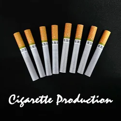 Cigarette Production Close up Magic Trick Stage Magic Cigarette Appear From Empty Hand Mentalism Accessory Gimmick Tutorial