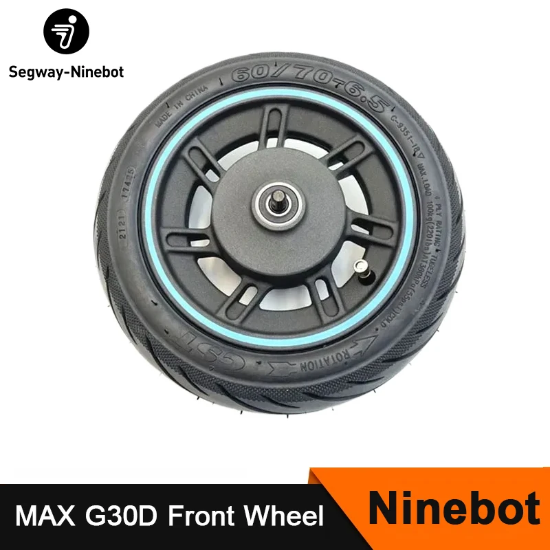 

Original Front Wheel For Ninebot by Segway MAX G30D Electric Scooter Skateboard Front Wheel Assembly Accessories