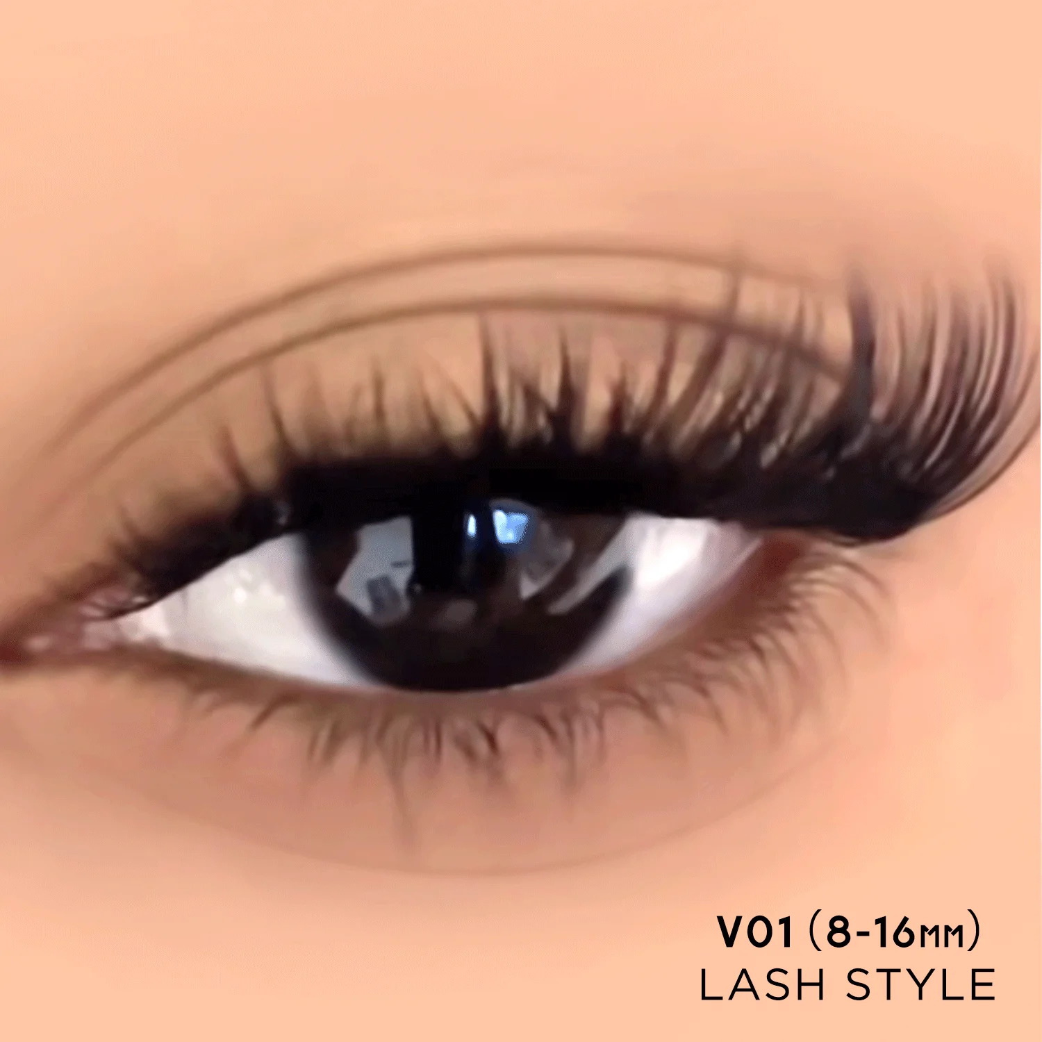 WOSHEER Wimper Clusters Kit Kat Wimpers Cluster Wimper Extensions Natuurlijke Dikke Nertsen Faux Wimper Kit met Lash Bond & Seal