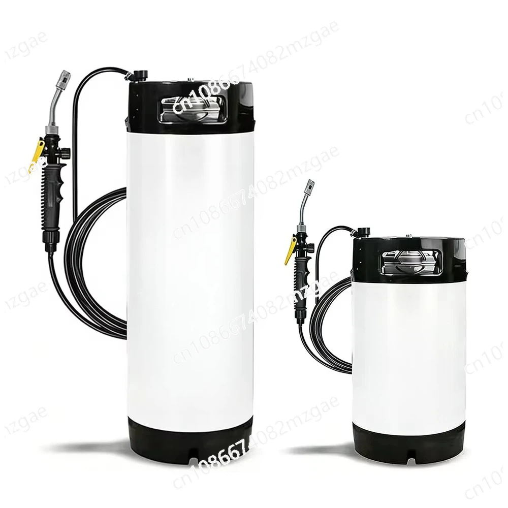 Stainless Steel Professional Grade 2.5 Gallon PPF Pressure Tank Window Film Sprayer Tool
