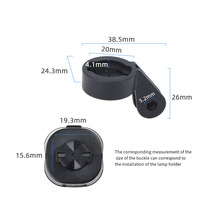 Latest Bicycle Light Saddle Mount Bracet Holder for Magicshine RN120 Cameras Support Stand Cycling Bike Accessories