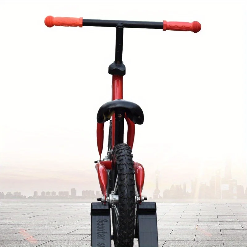 1 Stück Balance-Bike-Ständer, Kickscooter-Parkständer, Fahrrad-Präsentationshalterung, Fester Rahmen für Räder, Robuste Konstruktion – Detail 6