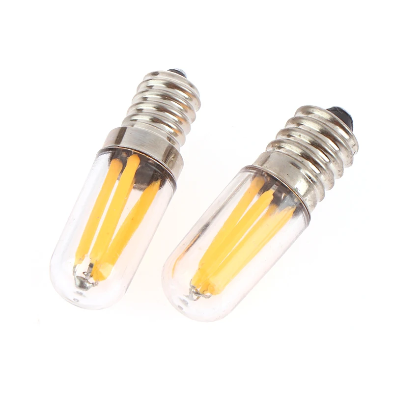 Ampoule LED à Filament 220V E12 E14, 1/3W, Indicateur Lumineux de Réfrigérateur, Accessoires de Réfrigérateur