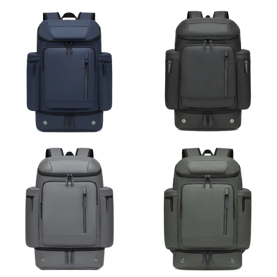 

【New style】Business backpack Men's multi-function backpack Large capacity travel schoolbag Dry and wet separation 'Computer wat