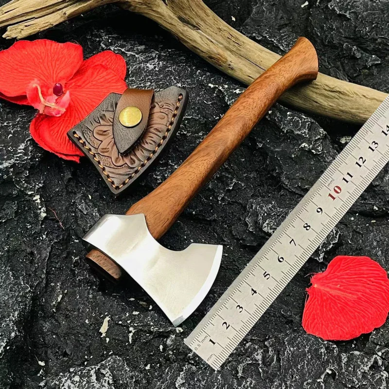

The new type of tomahawk integrated steel camping multifunctional high hardness portable sharp small axe