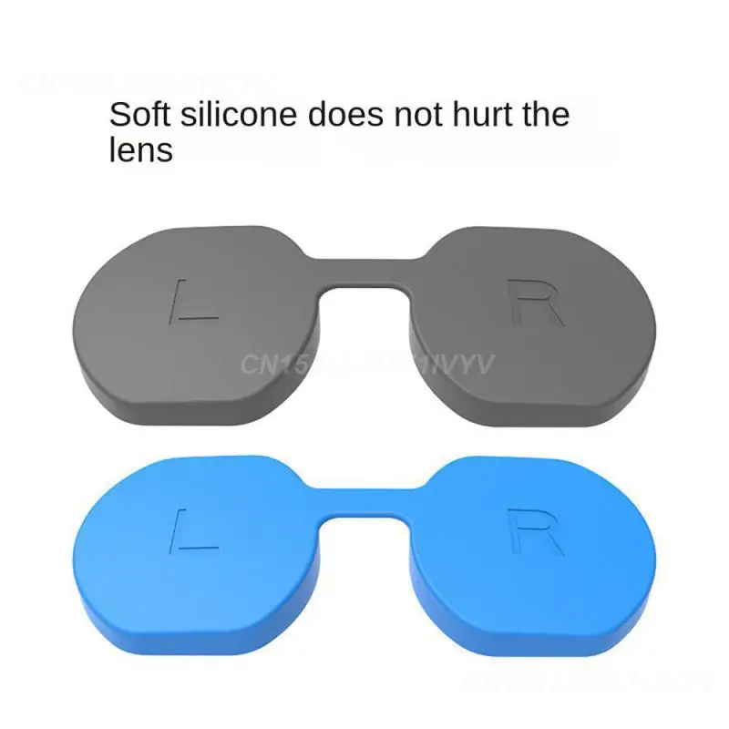 1~4PCS Silicone Cover Anti-slip And Wear-resistant White Lens Accessories Lens Protection Feels Great Purple Dust