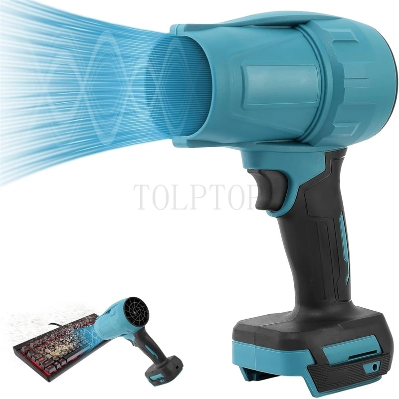 Jet Blower Cordless Violent Turbo Fan For Makita 18V Li-ion Battery BL1850 Wireless Handheld Fan Air Blower Dusting Machine