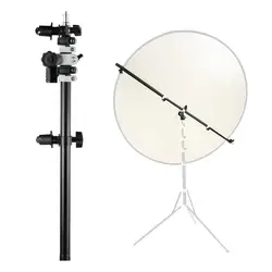 2024 New Professional Photography Horizontal Bar Reflector Bracket Studio Tripod Lighting Lamp Photography Accessories штатив