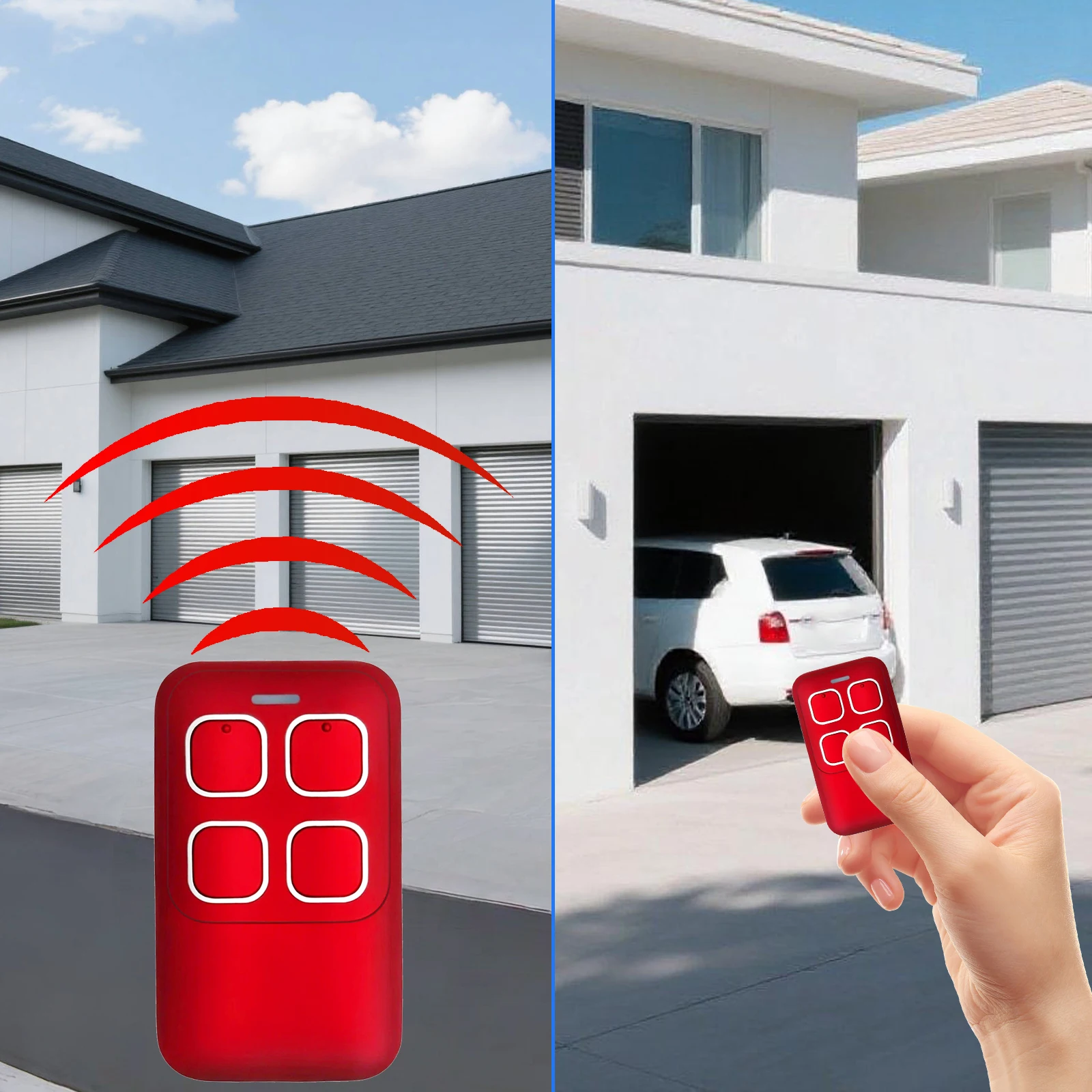 Roll A Door for B&D Tritran TB5 433mhz Garage Door Remote BND TB5V2 for B&D SDO-4V1 3V1 CAD 2V1 1V2 P Roller Garage Door Motor