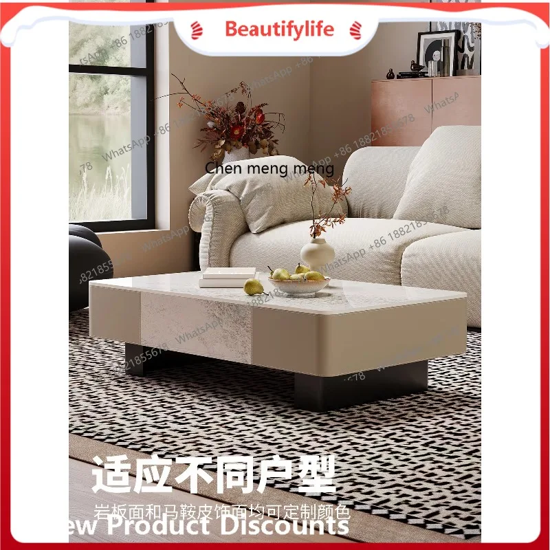 

c139 Журнальный столик для гостиной, дома, небольшой квартиры, светлый, роскошный, элитный журнальный столик, новый журнальный столик из каменной плиты для хранения