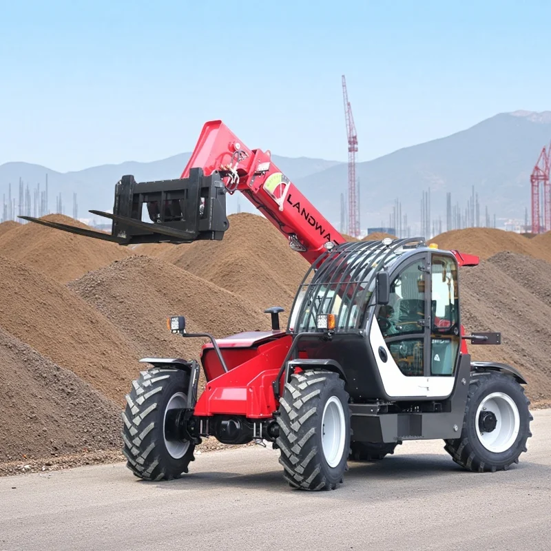 

Customized 3.5 Ton Loader Bucket Auto Articulating 4 Drive Mini Wheel Backhoe Excavator Front Loader Motor Pump Core