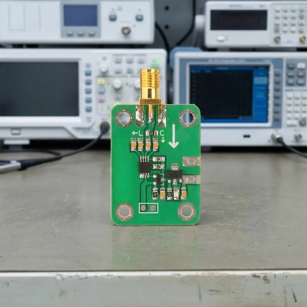 1Pc AD8313 RF Logarithmic Detector Module 50 Ohm 7-15V For Signal Power Measurement And Testing Board Green PCB