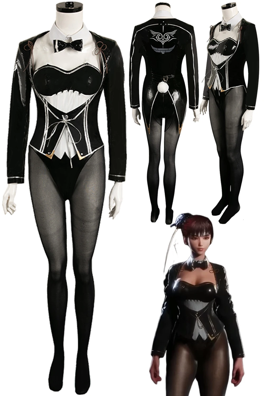 

Anime Game Stellar Blade Eve Bunny Girls Cosplay Costume Women Sexy Lingerie Outfits Adult Female Roleplay Halloween Party Suits