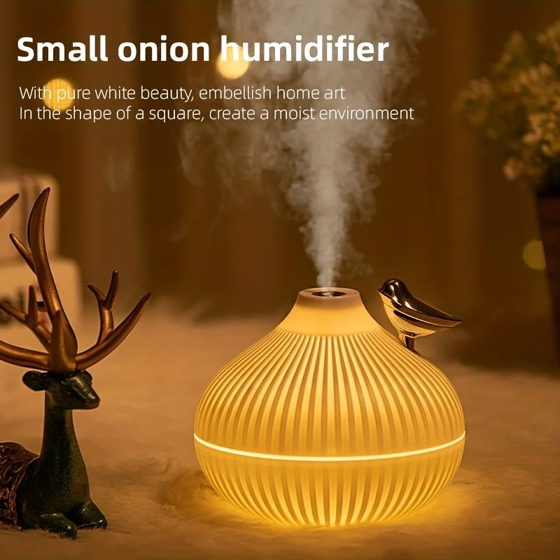 Tragbare Mini süße kleine Zwiebel Nachtlicht Aroma ätherische Öl Diffusor USB Mini H2O Luftbe feuchter