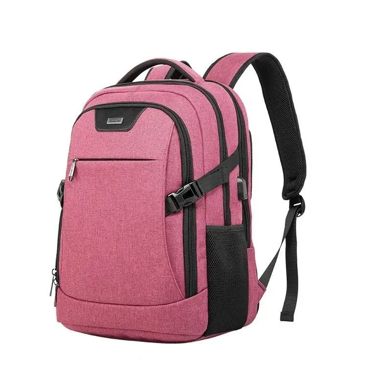 Business-Rucksack für Männer 15,6 Zoll USB-Gebühr Reise Notebook Laptop Rucksäcke Mode Schule Rucksack für Männer