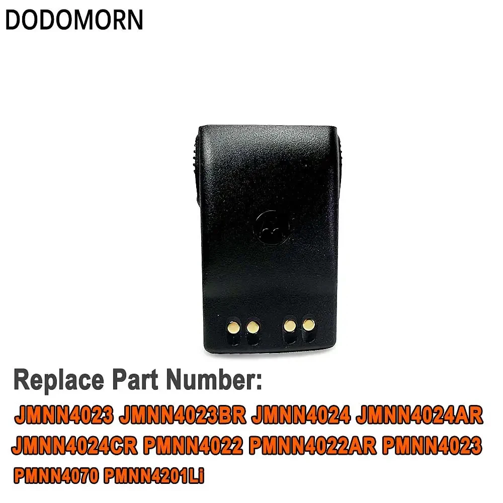 DODOMORN New Battery JMNN4024A For MOTOROLA EX600 EX500  EX560 GL2000 GP328 Plus GP329 GP344 GP388 GP628 Plus