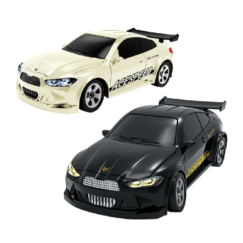 FQD25 RC Desktop Drift Car 1:64 Scale 4WD with Throttle High/Low Speed Modes, 2.4G Mini RC Cars, Fun Toy and Gift for Children