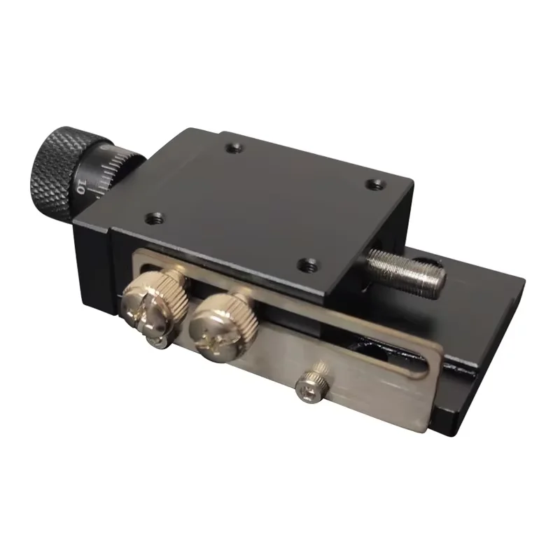 Optical slide table fine-tuning platform manual linear screw slide table dovetail guide tablePT-LX35L