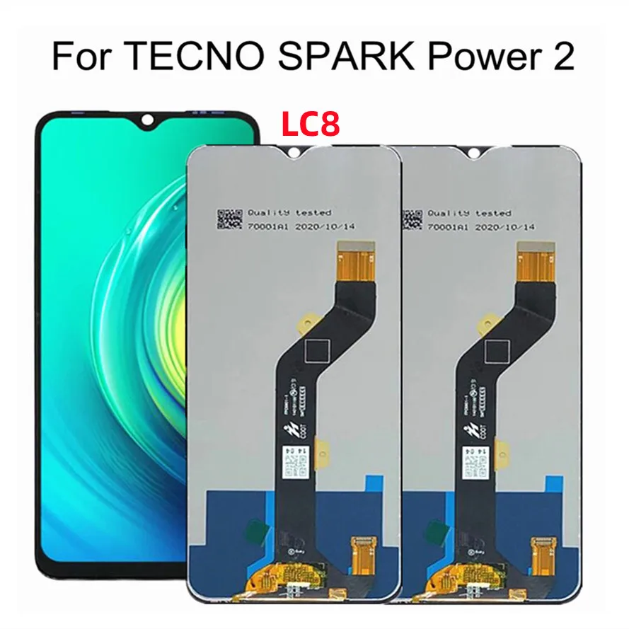 

7.0" LCD For Tecno Spark Power 2 LC8 LCD Display Touch Screen Digitizer Assembly Replacement