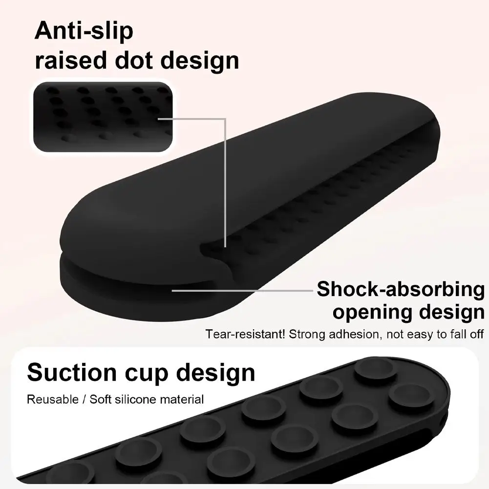 Universal Anti Slip Silicone Grip Stand Tablet Hand Strap Holder With Finger Slings Bracket For iPad Samsung Kindle Accessories