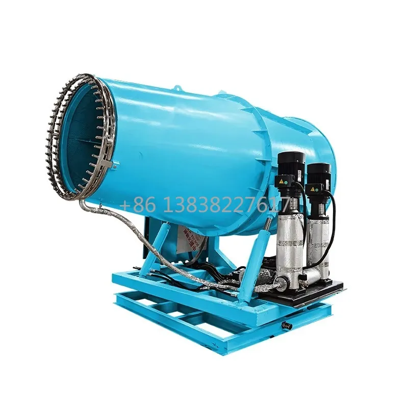 Fully Automatic Dust Removal Fog Cannon Machine with Photoelectric Integrated Remote Control for Precise and Safe Operation
