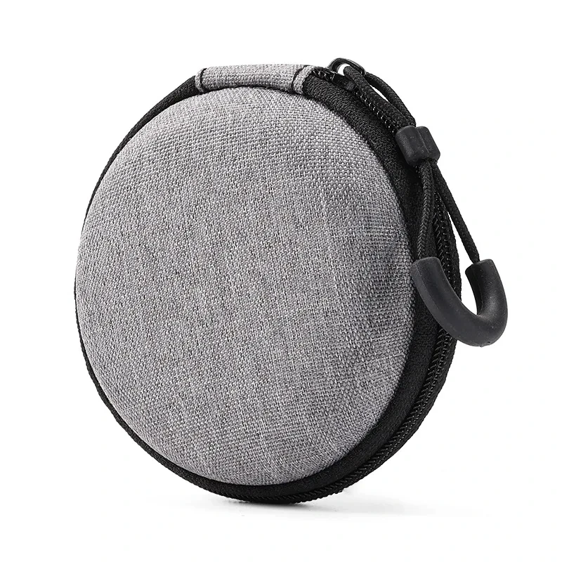 Mini Grey Digital Product Storage Bag Portable Headphone USB Data Cable Charger U Stick Storage Case Shockproof Protective Case