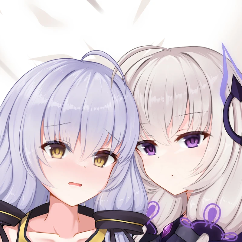 

Dakimakura Anime Pillow Cover Shimoe Koharu and Shirasu Azusa Double Sided Print 2Way Cushion Cover Xmas Gifts