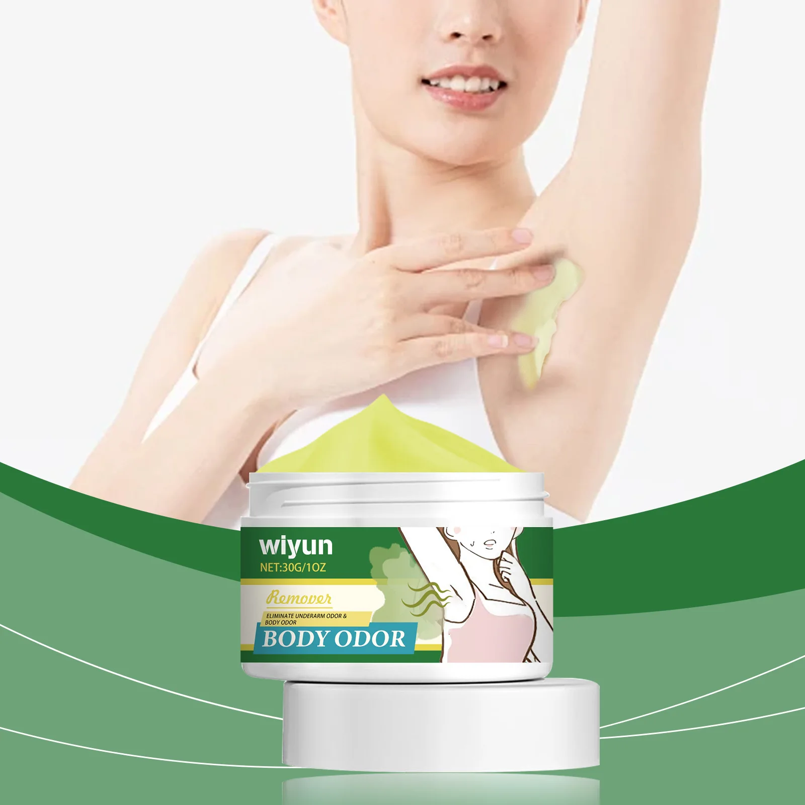 Body Odor Remove Cream Underarm Bad Smell Sweating Removal Armpits Refreshing Antiperspirant Lasting Aroma Deodorant Body Care