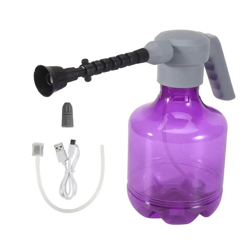 J1UL1N 3L Electric Spray Bottle USB Rechargeable Automatic Watering Can Household Sprayer With Adjustable Nozzle Plant Mister