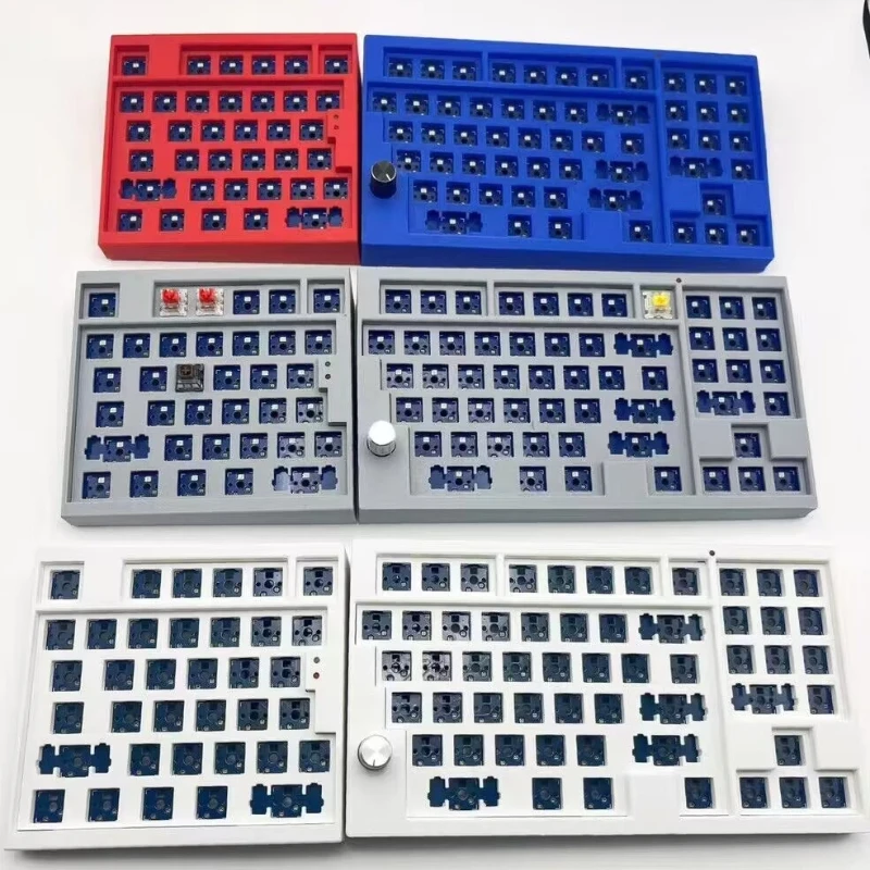 NEW YuSplit92 Split Keyboard Custom Wired RGB Hot Swap F12 Number Pad VIAL Ergonomics MX Switch for Gaming Mechanical Keyboard