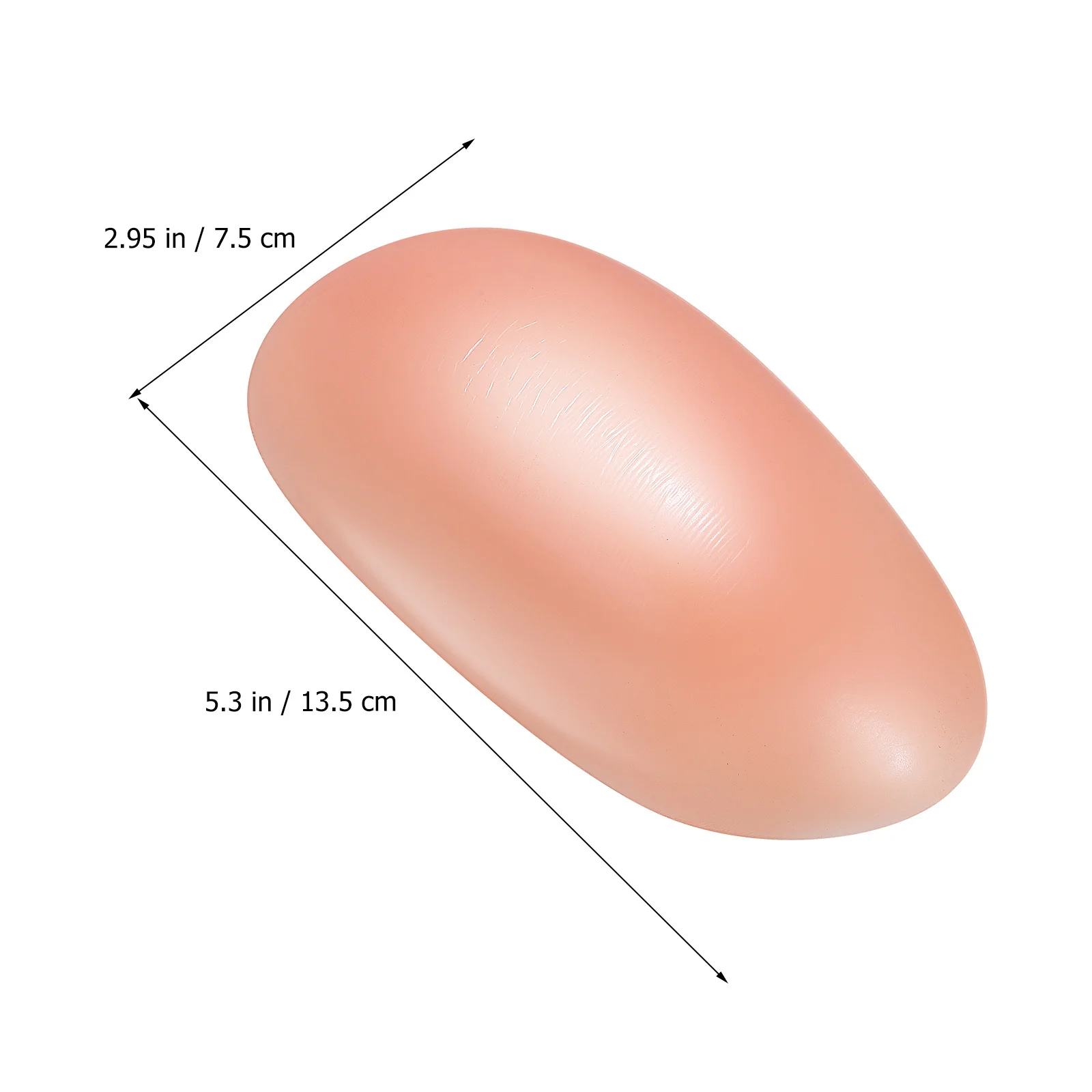 

Silicone Shoulder Pads Adhesive Anti-Slip Invisible Enhancer For Women Seamless Lightweight Posture Support Shoulder Shape