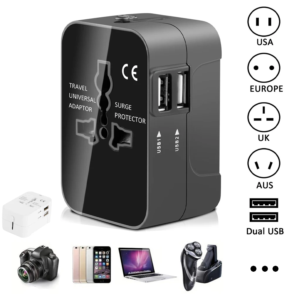 Travel Adapter With…