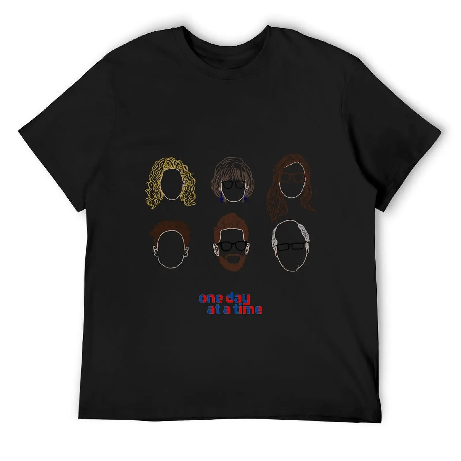 

One Day At a Time T-Shirt shirts graphic tees football t shirt Man t-shirt Personalized t-shirt Short sleeve tee men
