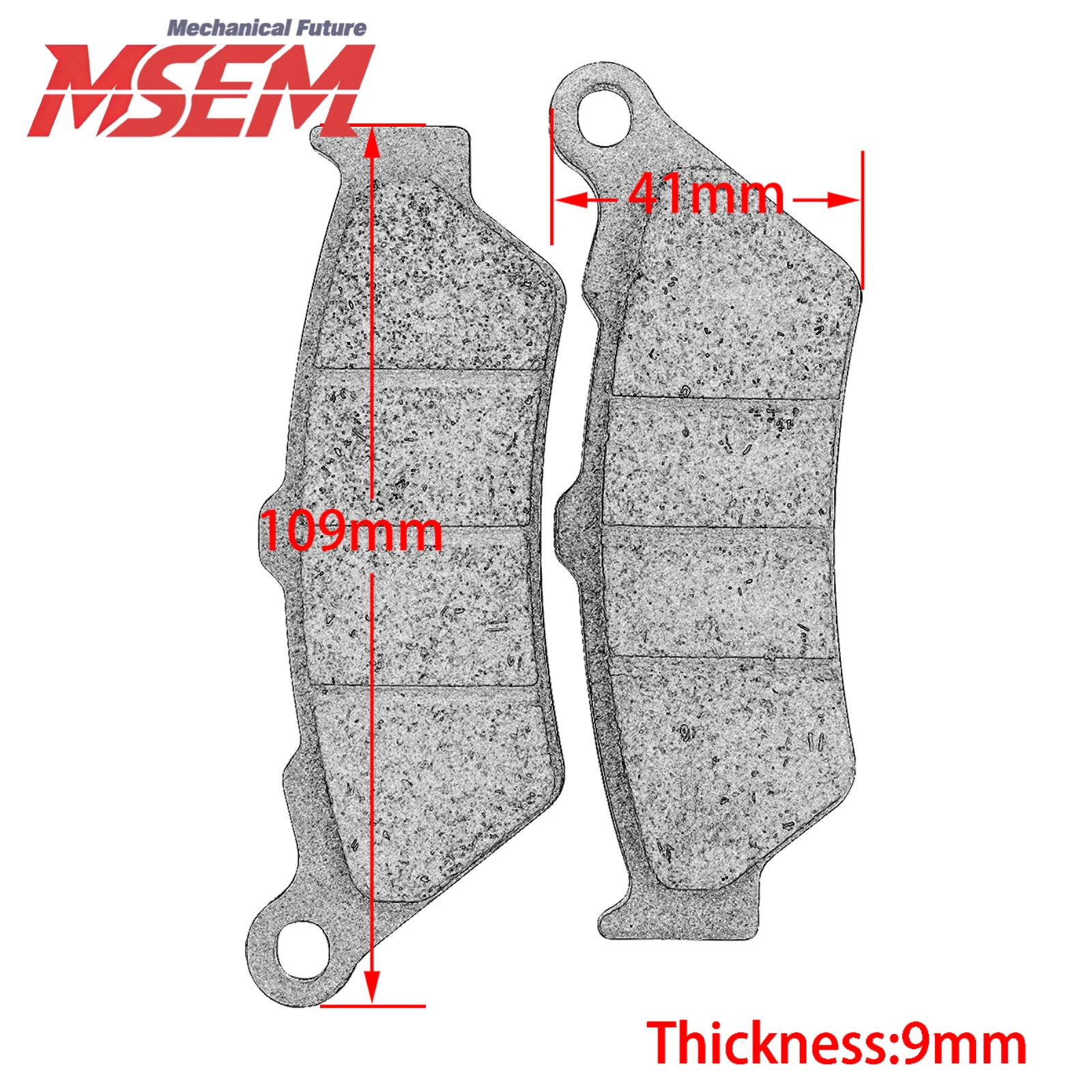 For BMW C1 125 C1 200 F650 F650 CS F650 GS F650 CS F650 ST F700 GS F750 GS F800 GS 850 GS Universal Motorcycle Front Brake Pads